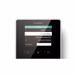 Safescan TimeMoto TM-616 Noir Carte de proximité Secteur TFT Ethernet/LAN - Vue supplémentaire 6