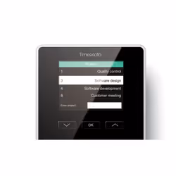 Safescan TimeMoto TM-626 Noir Jeton de puce, Empreinte digitale, Mot de passe, Carte de proximité Secteur TFT Ethernet/LAN - Vue supplémentaire 7
