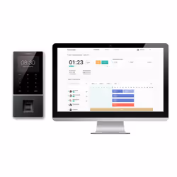 Safescan TM-828 SC Noir Empreinte digitale, Mot de passe, Carte de proximité, Carte à puce CC TFT Ethernet/LAN - Vue supplémentaire 11