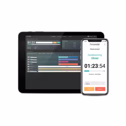 Safescan TM-828 SC Noir Empreinte digitale, Mot de passe, Carte de proximité, Carte à puce CC TFT Ethernet/LAN - Vue supplémentaire 14