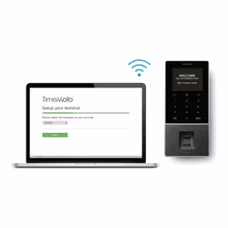 Safescan TM-828 SC Noir Empreinte digitale, Mot de passe, Carte de proximité, Carte à puce CC TFT Ethernet/LAN - Vue supplémentaire 15