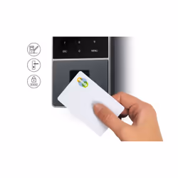 Safescan TM-828 SC Noir Empreinte digitale, Mot de passe, Carte de proximité, Carte à puce CC TFT Ethernet/LAN