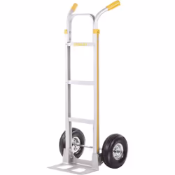 Informations techniques Charge max : 200 kg Couleur : argent, jaune Dimensions produit, hauteur : 1320 mm Dimensions produit, ...