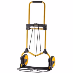 Caractéristiques Pliable : Oui Roues pivotantes : Oui Couleur du produit : Noir, Jaune Diamètre des roues : 17,5 cm Type de p ...