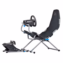 Playseat Challenge X - Logitech G Edition Siège de jeu sur console Noir, Gris - Vue supplémentaire 6