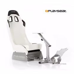 Playseat Evolution White, Siège de jeu universel, 122 kg, Siège capitonné, Dossier capitonné, Course, MAC, Nintendo Switch, P ...