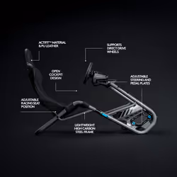 Playseat Trophy Logitech G Edition Siège de jeu universel Chaise avec assise rembourrée Noir - Vue supplémentaire 7