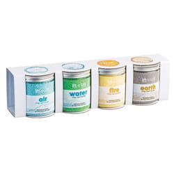 Sel de bain parfumé AquaFinesse Spa de Luxe 4 parfums des éléments