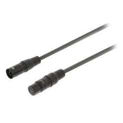 Sweex SWOP15500E30 câble audio 3 m XLR (5-pin) Noir
