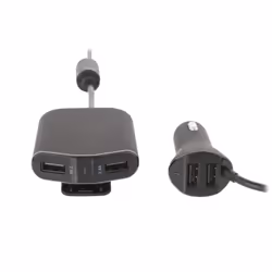 Sweex CH-018BL chargeur d'appareils mobiles Smartphone, Tablette Noir Allume-cigare Auto - Vue supplémentaire 4