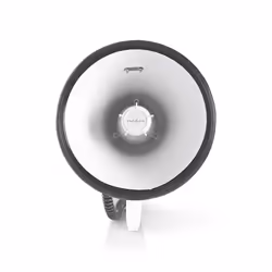Nedis MEPH200WT mégaphone Blanc, Bleu