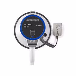 Nedis MEPH200WT mégaphone Blanc, Bleu - Vue supplémentaire 4