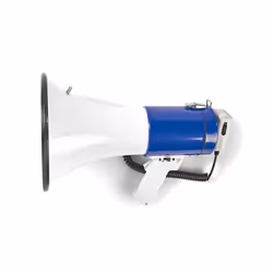 Nedis MEPH200WT mégaphone Blanc, Bleu - Vue supplémentaire 5