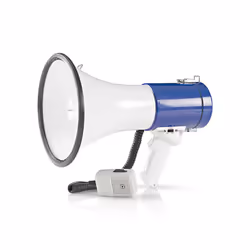 Nedis MEPH200WT mégaphone Blanc, Bleu - Vue supplémentaire 6