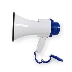 Nedis MEPH150WT mégaphone Blanc, Bleu