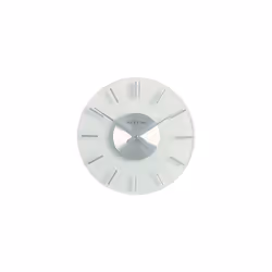 NeXtime 2632, Mur, Quartz clock, Cercle, Transparent, Verre, Adultes