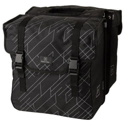 Sacoche Vélo Double - FastRider - Dex - 36L - Polyester Recyclé - Noir