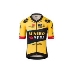 Maillot Agu Premium Replica Team Jumbo-Visma - Jaune - Mixte - Vélo sur route - Adulte - Manches courtes - Cycle