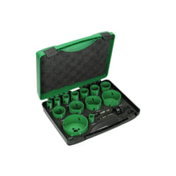Hikoki - Coffret combi 13 scies cloche Ø19 à 82mm 752177 - 2 arbres et adaptateurs