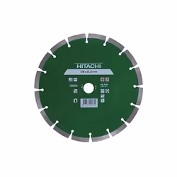 Disque diamant HIKOKI 752815 Ø230mm Disque diamant universel HIKOKI pour une utilisation à sec ou humide Convient bien à tous ...
