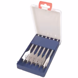 Flatbit ensemble pour le bois Hikoki 781791; 1/4''; 6 unités