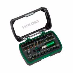 Jeu d'accessoires de tournevis Hikoki 750363; 1/4''; 25 mm; 32 unités
