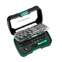 Jeu de forets et de tournevis Hikoki 750365; 1/4''; 25 mm; 50 unités