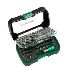 Jeu de forets et de tournevis Hikoki 750365; 1/4''; 25 mm; 50 unités