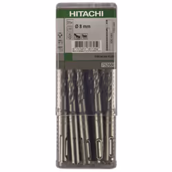 HIKOKI 782662 - MULTIPACK 25 BROCAS SDS-PLUS 2 CORTES PROFESIONAL 6 X110 MM LARGO UTIL 50