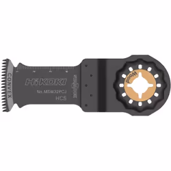 Description HIKOKI 782735 - Accesorio multiherramienta para MADERA 32 x 50 x 0,6 mm tipo MSW32PCJ