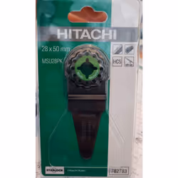 HIKOKI 782783 - ACCESORIO MULTIHERRAMIENTA PARA MULTI MATERIAL 28 X 50 X 1 MM TIPO MSU28PK