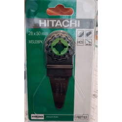 Hikoki - 782783 - accesorio multiherramienta para multi material 28 x 50 x 1 mm tipo MSU28PK
