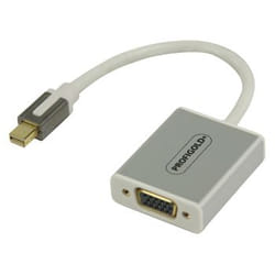 Profigold PROM201 câble vidéo et adaptateur 0,2 m Mini DisplayPort VGA (D-Sub) Blanc