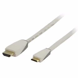Bandridge 1m HDMI - miniHDMI m/m câble HDMI HDMI Type A (Standard) HDMI Type C (Mini) Blanc