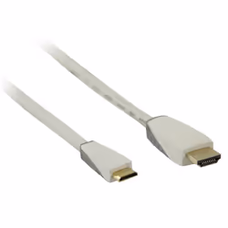 Bandridge 1m HDMI - miniHDMI m/m câble HDMI HDMI Type A (Standard) HDMI Type C (Mini) Blanc