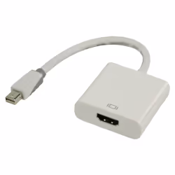 Bandridge 0.2m Mini DisplayPort - HDMI m/f 0,2 m Blanc