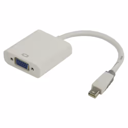 Bandridge 0.2m Mini DisplayPort - VGA m/f 0,2 m Blanc