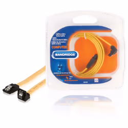 Bandridge 1m SATA, 1 m, SATA I, SATA 7-pin, SATA 7-pin, Femelle/Femelle, Jaune