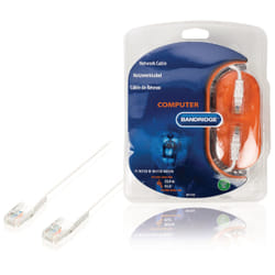 Bandridge 20 m Cat5e câble de réseau Blanc