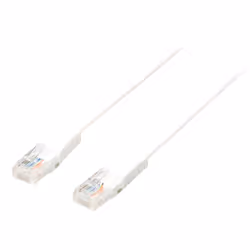 Bandridge 20 m Cat5e câble de réseau Blanc