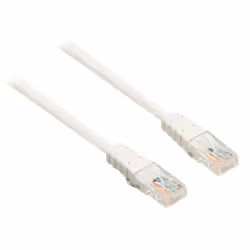 Bandridge 7.5 m Cat5e câble de réseau Blanc 7,5 m
