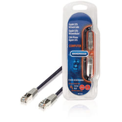 Bandridge 3 m Cat6 câble de réseau Noir