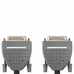 Bandridge BCL1402, 2 m, DVI-D, DVI-D, Noir, Gris, Nickel, Mâle/Mâle