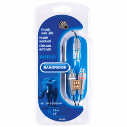 Bandridge BAL3402, 3,5mm, Mâle, RCA, Mâle, 2 m, Multicolore