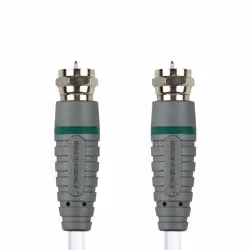 Bandridge BVL9100, 0,5 m, 1x F, 1x F, Blanc