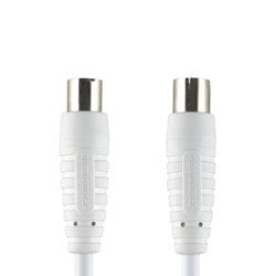 Bandridge BVL8807 câble coaxial 7,5 m 1x Coax Blanc