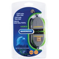 Bandridge 3m Scart Cable Câble SCART SCART (21-pin) Noir