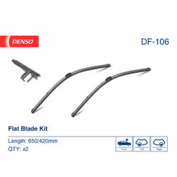 Balai d'essuie-glace DENSO DF-106, DF, 650+420mm, Avant, 2 pièce - Vue supplémentaire 4