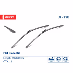 Balai d'essuie-glace DENSO DF-118, DF, 650+580mm, Avant, 2 pièce - Vue supplémentaire 4