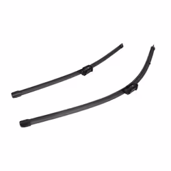Balai d'essuie-glace DENSO DF-037, Flat Blades, 650+500mm, Avant, 2 pièce